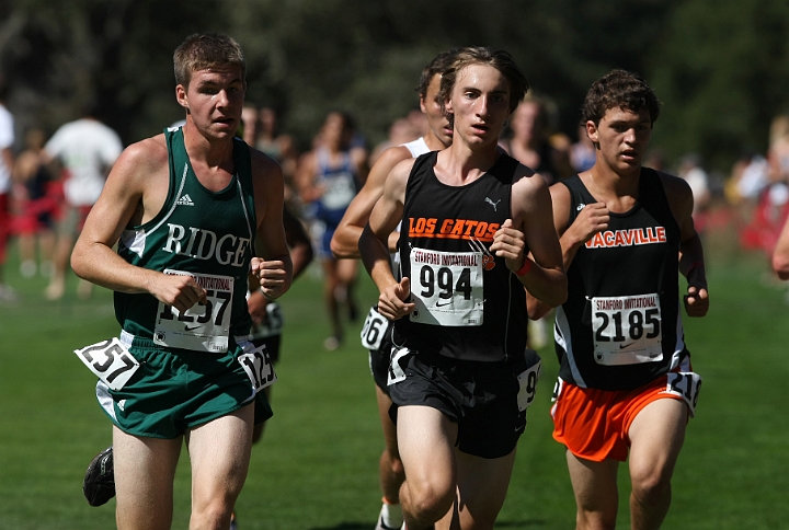 2010 SInv D2b-037.JPG - 2010 Stanford Cross Country Invitational, September 25, Stanford Golf Course, Stanford, California.